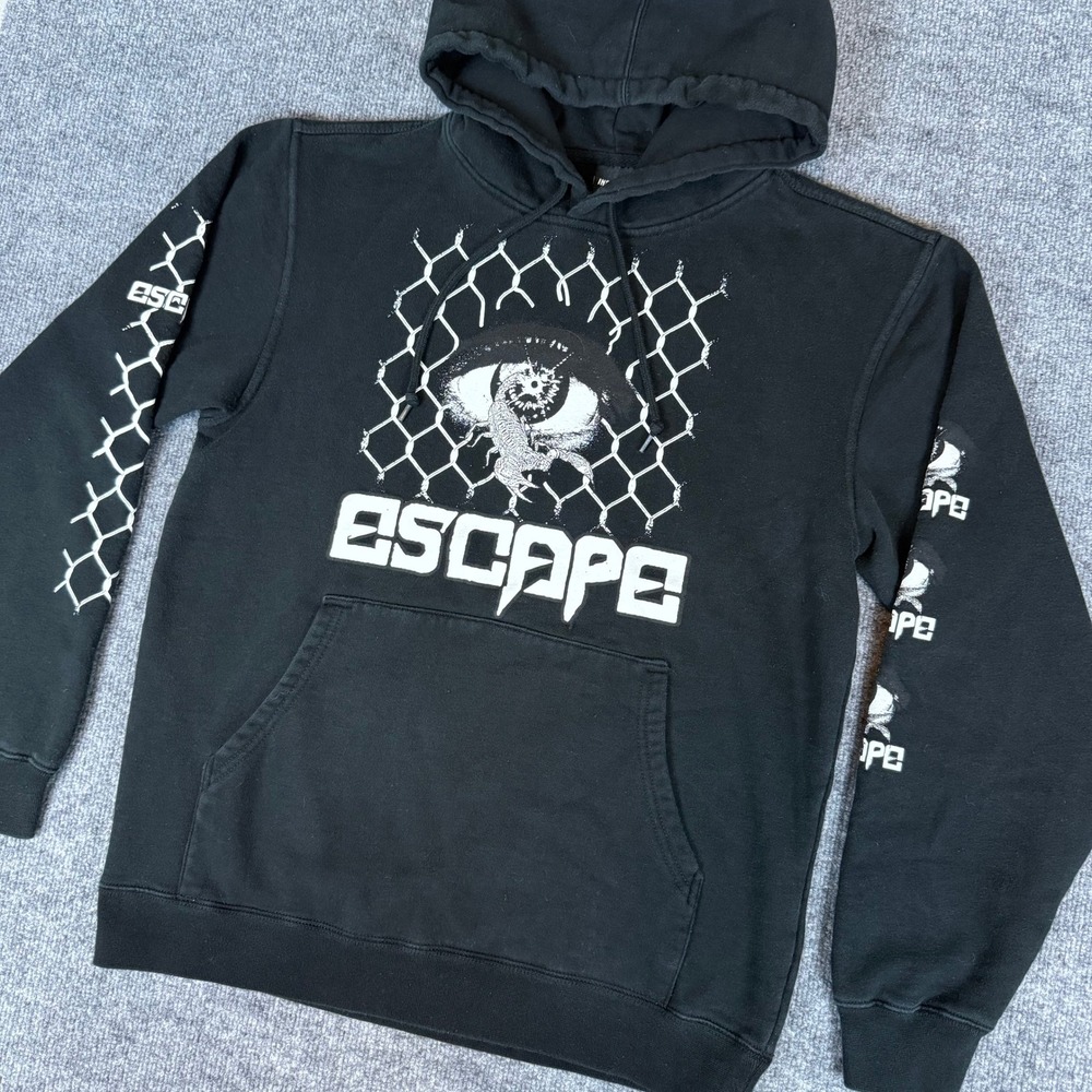 Insomniac‎ Escape Festival 2024 Hoodie Lineup Black EDM  Rave Music Pullover
